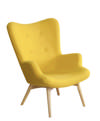 BERLIN Guest Chair, yellow